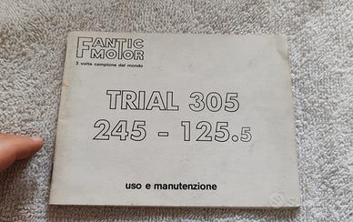 Manuale d'uso e manutenzione Trial 305 