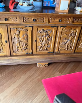Sala da pranzo completa Cantù anni ‘70 +lampadario