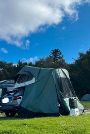 tenda da tetto Mh500 fresh and black con veranda