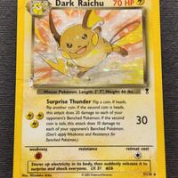 Pokemon Dark Raichu (LC 7) ENG
