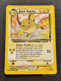 Pokemon Dark Raichu (LC 7) ENG