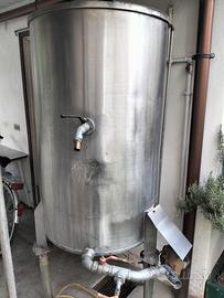 serbatoio acciaio inox