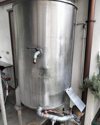 serbatoio acciaio inox