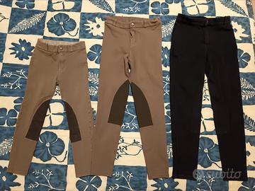 Pantaloni equitazione bambino-a / ragazzo-a