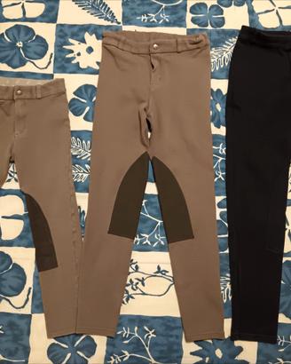 Pantaloni equitazione bambino-a / ragazzo-a