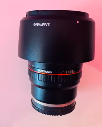 Samyang 85mm F1.4 Sony E-Mount Manuale
