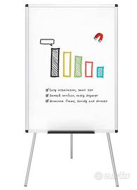 VIZ-PRO Lavagna Magnetica - Cavalletto Treppiedi E