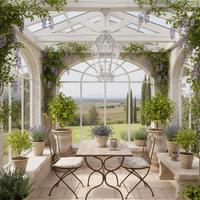 Lampada/lanterna provenzale shabby chic