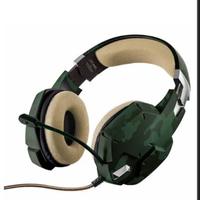 TRUST GXT 322C Cuffie Gaming Headset Green PC / PS