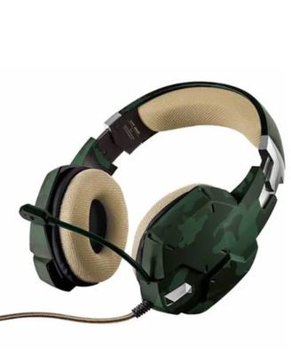 TRUST GXT 322C Cuffie Gaming Headset Green PC / PS