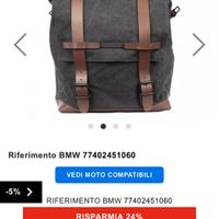 Borsa laterale destra bmw r nine t