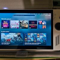 XBox Rog Ally con trasformatore e custodia