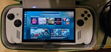 XBox Rog Ally con trasformatore e custodia