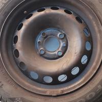 ruote complete invernali per Fiat panda 