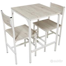 PORTOFINO Set Tavolo Bar Con 2 Sedie