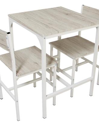 PORTOFINO Set Tavolo Bar Con 2 Sedie