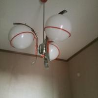 lampadario di modernariato anni 70 