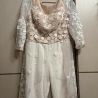 Abito da sposa - Tuta intera Jumpsuit