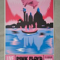 PINK FLOYD POSTER LOCANDINA TOUR LIVE 1989