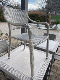 sedie in rattan sintetico alta qualita MOIA