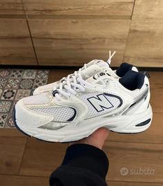 New Balance 530 Bianche e Blu 39.5 Nuove Originali