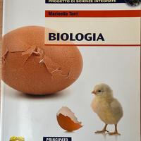 Libro di testo scolastico "Biologia"