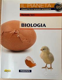 Libro di testo scolastico "Biologia"