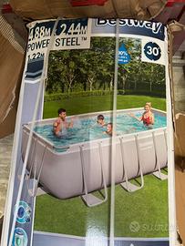 Piscina da giarfigrande 4 metri e 88…marca BestWay