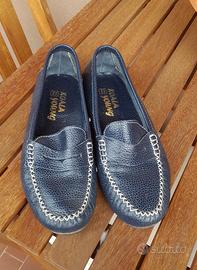 mocassino donna in pelle