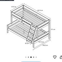 Letto castello una piazza e mezzo sotto