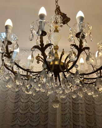 lampadario vintage restaurato
