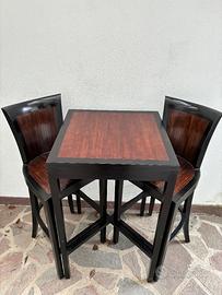 Tavolino Giapponese con due sedie