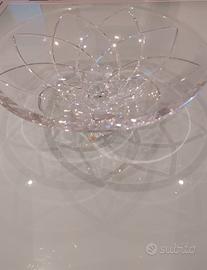 CENTROTAVOLO IN VERO CRISTALLO 