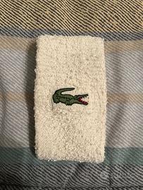 Polsino sportivo vintage originale anni 80 Lacoste