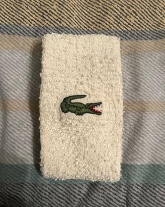 Polsino sportivo vintage originale anni 80 Lacoste