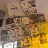 Collezione Final Fantasy e Kingdom Hearts sealed