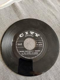 VINILE 45 GIRI - BRUNO CASTIGLIA E I BISONTI