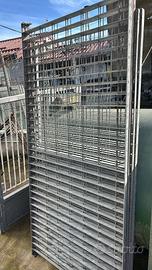 5 pannelli zincati ringhiera 