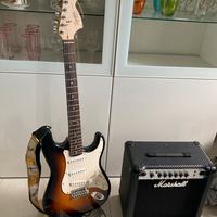 Chitarra elettrica squier stratocaster