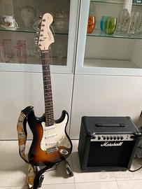 Chitarra elettrica squier stratocaster