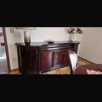 Sala completa in mogano