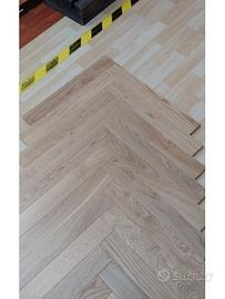 PARQUET ROVERE PREFINITO MONTAGGIO SPINA ITALIANA