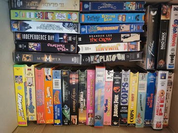 Videocassette VHS usate, s