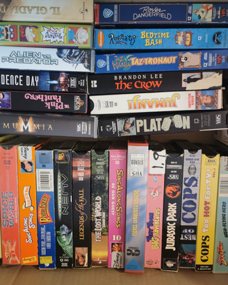 Videocassette VHS usate, s