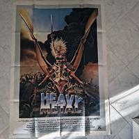 Manifesto Heavy Metal (1981) - Locandina Cinema