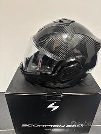 Casco Scorpion Exo-Tech Carbon Solid Tg M
