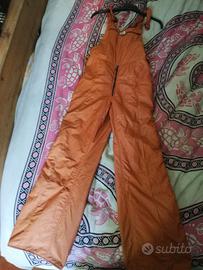 Salopette neve a zampa La Font originale ann 60-70