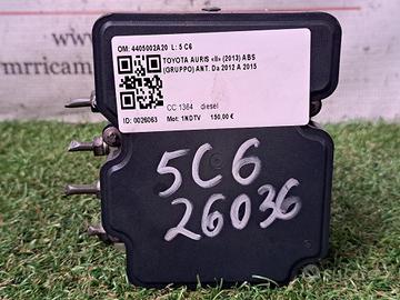 ABS TOYOTA Auris Serie (E180) 4405002A20 1NDTV die