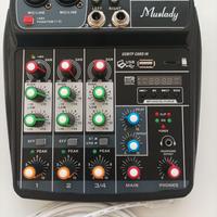 mixer audio 4 canali