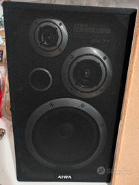 coppia casse acustiche aiwa